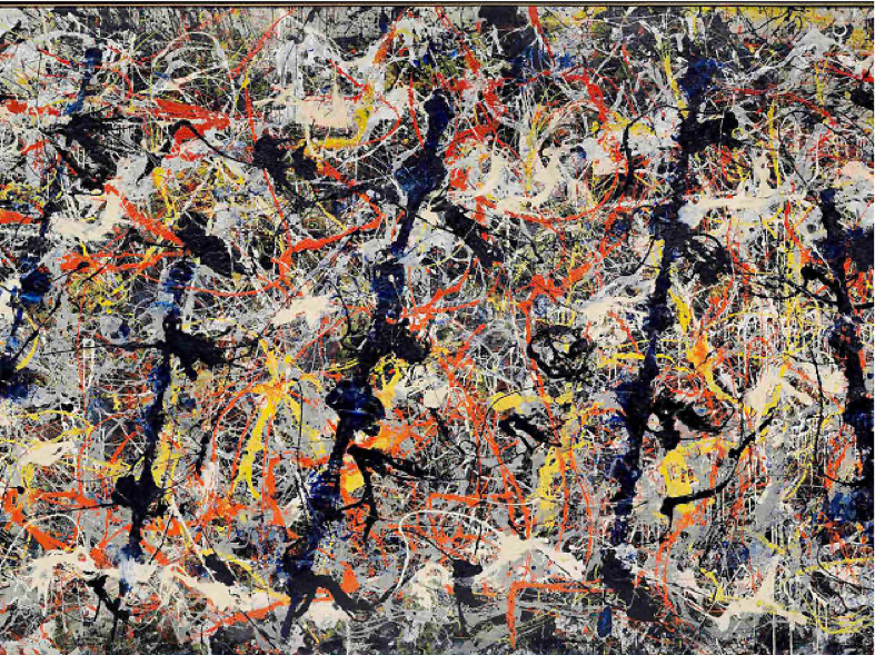 Jackson Pollock. Blue Poles.1952